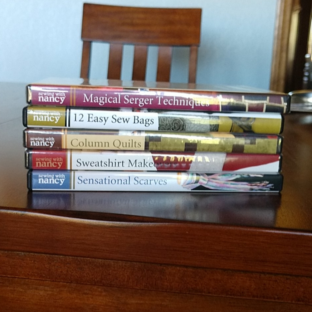 Sewing  instruction DVDs